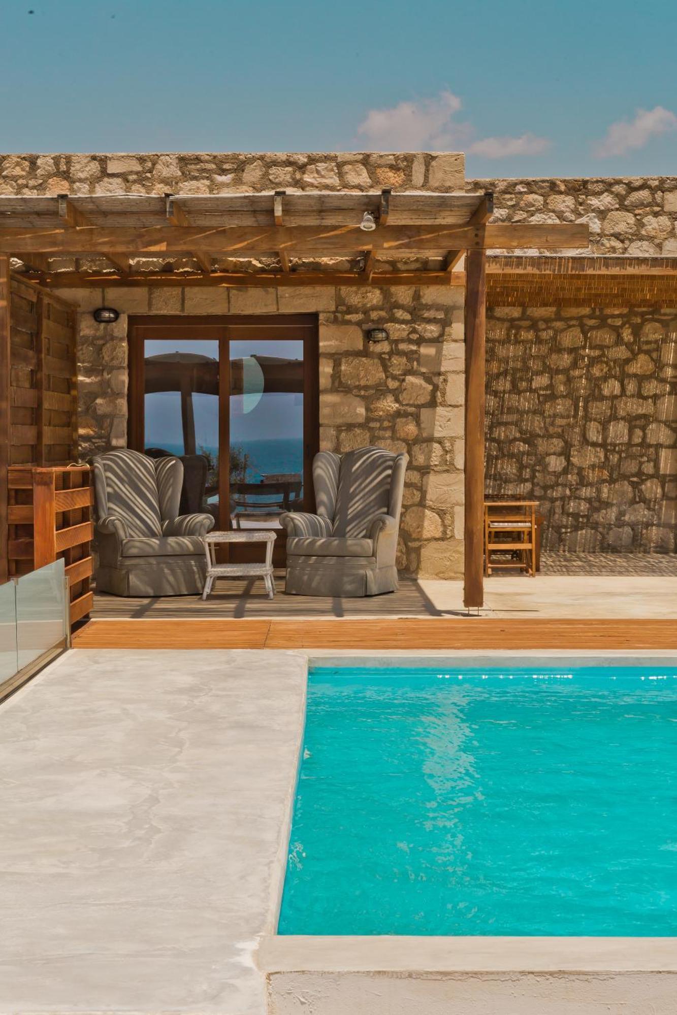 Michaliou Kipos Luxury Villas Afiartis Dış mekan fotoğraf