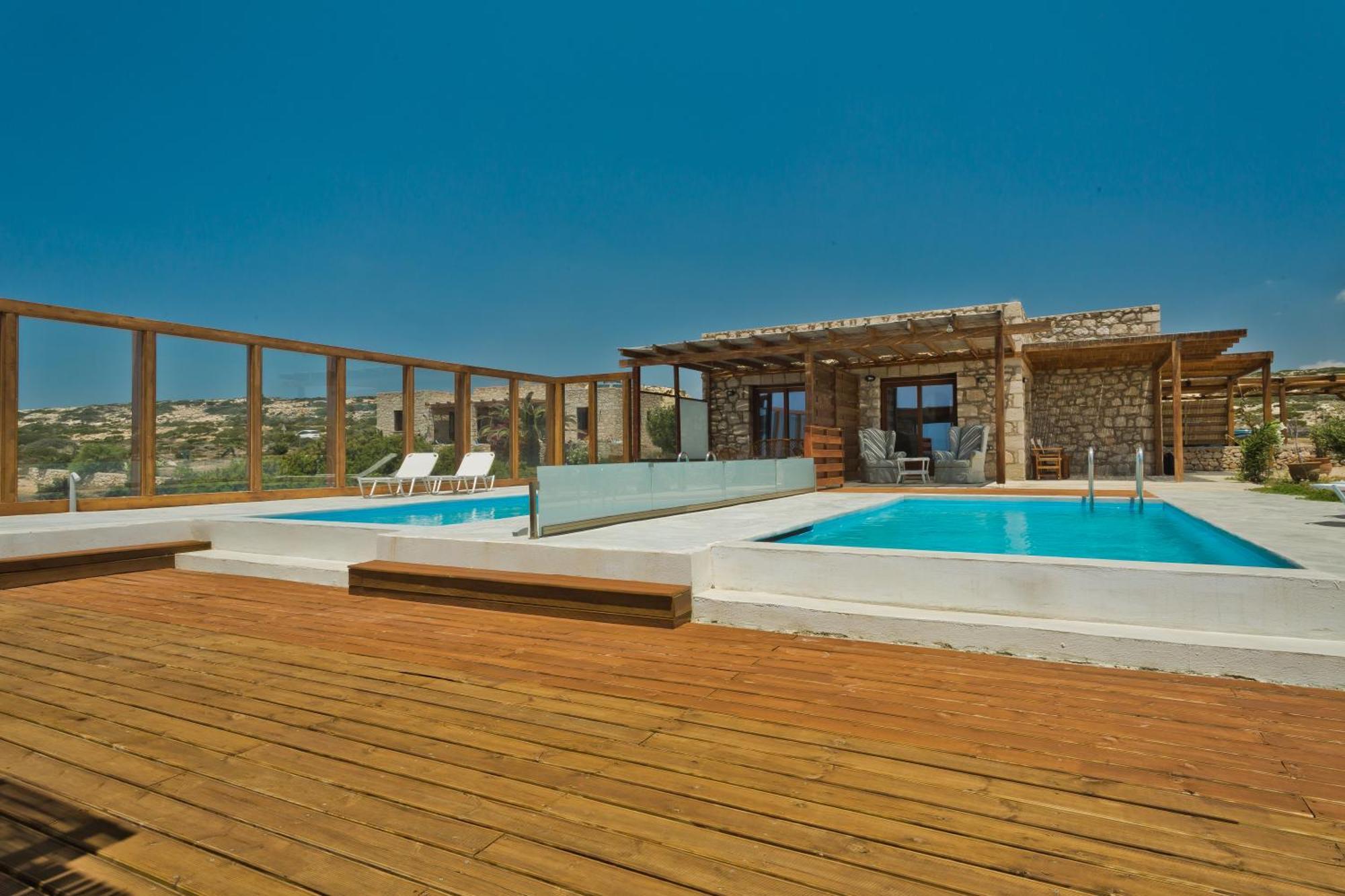Michaliou Kipos Luxury Villas Afiartis Dış mekan fotoğraf